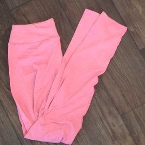 LuLaRoe Leggings heathered pink